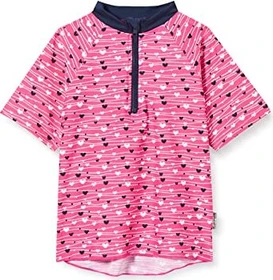 Sterntaler Badeshirt mit Reißverschluss UV 50+ Funktionsshirt kurzarm magenta (Junior)
