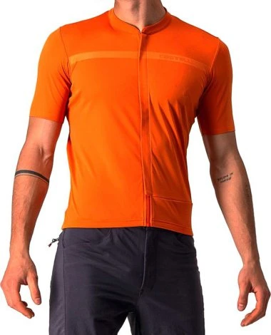 Castelli Unlimited Allroad Trikot kurzarm orange rust (Herren)