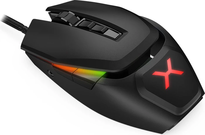 Krux Bot RGB Gaming Mouse schwarz, USB