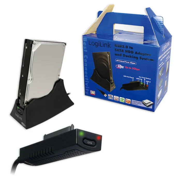 LogiLink Dockingstation, USB-B 3.0
