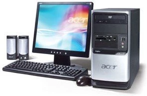 Acer Aspire T180, Athlon 64 3800+, 1GB RAM, 250GB HDD