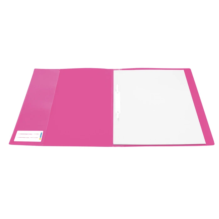 Herma Schnellhefter, A4, pink/transparent