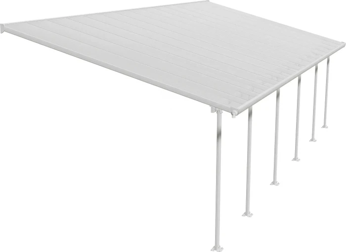 Palram Canopia Feria Terrassenüberdachung 1031x385cm weiß