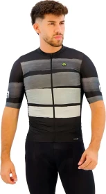Ale Track Trikot kurzarm grau (Herren)