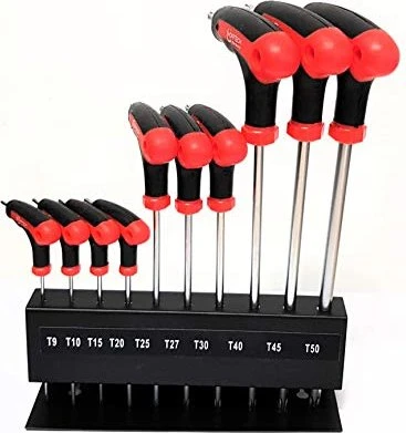 Höfftech T-Griff Schraubendrehersatz, 10-tlg.