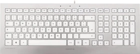 Cherry STRAIT Corded Keyboard silber, USB (verschiedene Layouts)