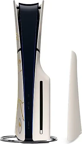 Sony PlayStation 5 Slim - 1TB Ghost of Yotei Limited Edition Bundle gold/weiß