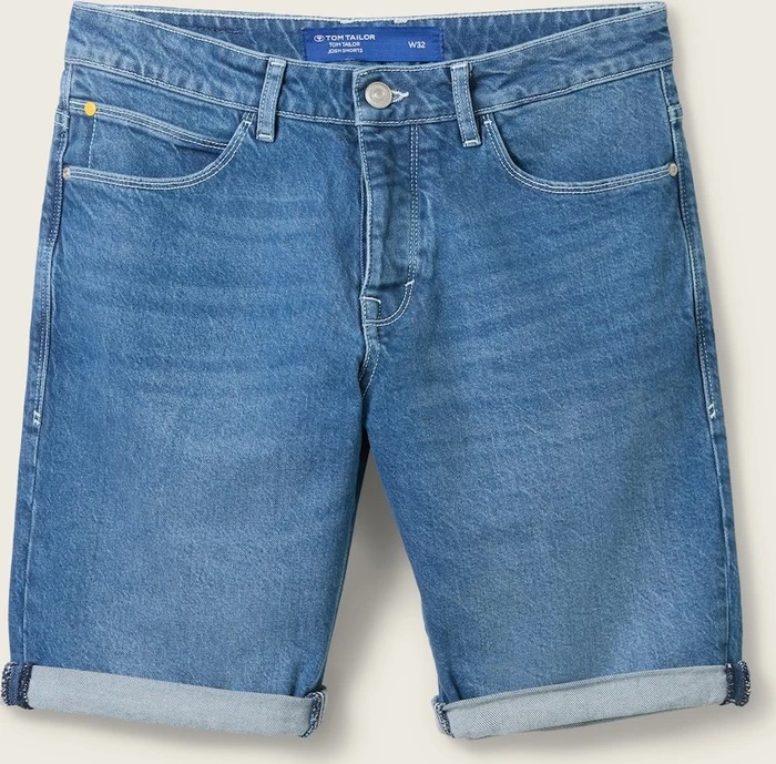 Tom Tailor Josh Jeansshorts Jeans used light stone blue denim (Herren)