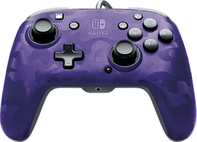 PDP Rematch Wired Controller purple camo (Switch)