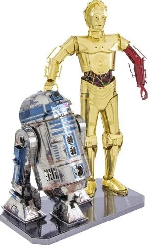 Fascinations Metal Earth Star Wars C-3PO + R2D2