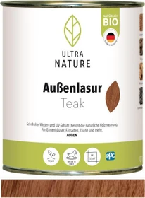 Ultra Nature Außen-Lasur teak, 750ml