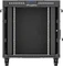 Lanberg 19" Rackschrank 15HE, LCD, freistehend, Flat Pack, V2, Glastür, IP20, RAL 9004, 1000mm tief Vorschaubild