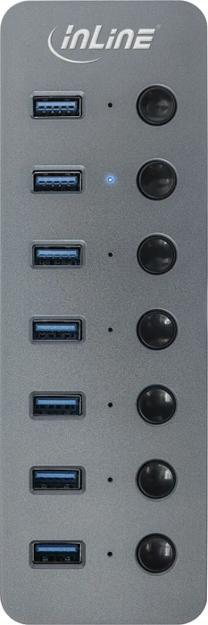 InLine 7-Port USB-Hub, USB-B 3.0 [Buchse]