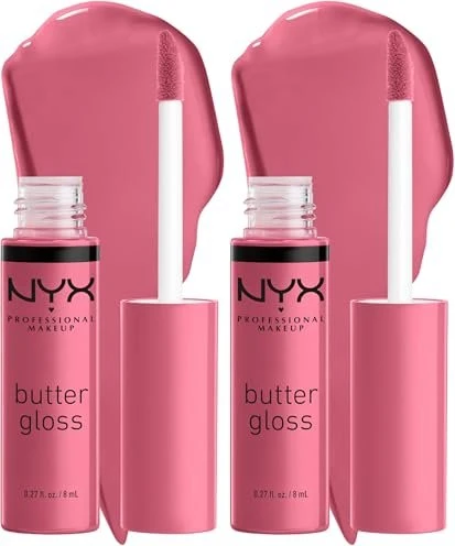NYX Butter Gloss Lipgloss angel food cake, 8ml