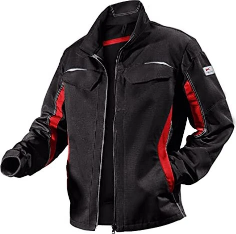 Kübler Pulsschlag Jacke schwarz/mittelrot (Herren)