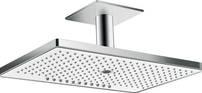 Hansgrohe Rainmaker Select Kopfbrause 460 3jet EcoSmart mit Deckenanschluss chrom/weiß