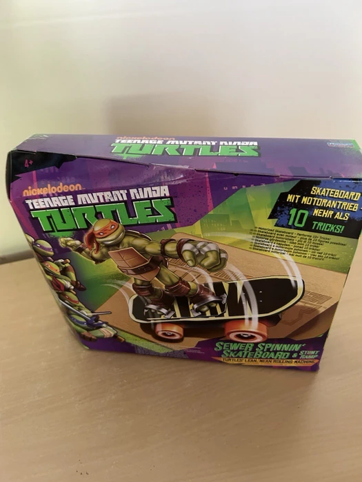 Nickelodeon Teenage Mutant Ninja Turtles - Fahrzeug - Sewer Spinnin' Skateboard