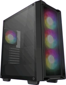 DeepCool CC560 Mesh [V2], schwarz, Glasfenster