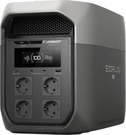 EcoFlow DELTA 3 Max Solargenerator, 2048Wh