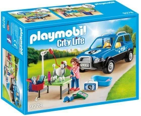 playmobil City Life Mobiler Hundesalon