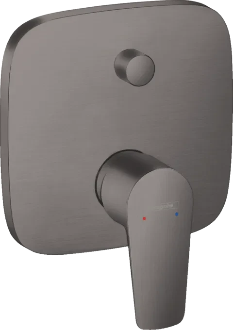 Hansgrohe Talis E Einhebel-Wannenmischer Unterputz für iBox universal brushed black chrome