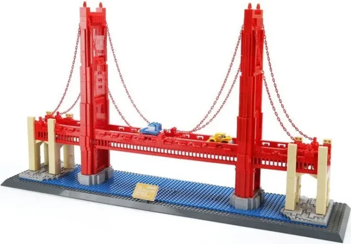 Wange Die Golden Gate Bridge von San Fransisco