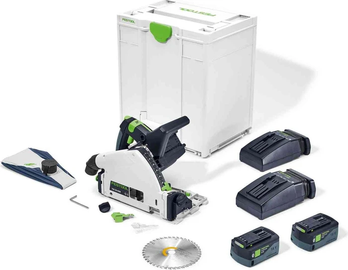 Festool TSC 55 5.2 KEBI-Plus/XL Akku-Tauchsäge inkl. Systainer + 2 Akkus 5.2Ah