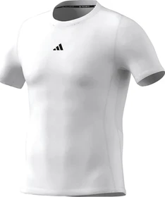 adidas Techfit Training Kompressionsshirt kurzarm weiß (Herren)