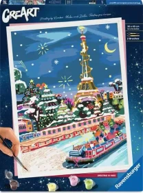 Ravensburger Malen nach Zahlen CreArt Weihnachten in Paris