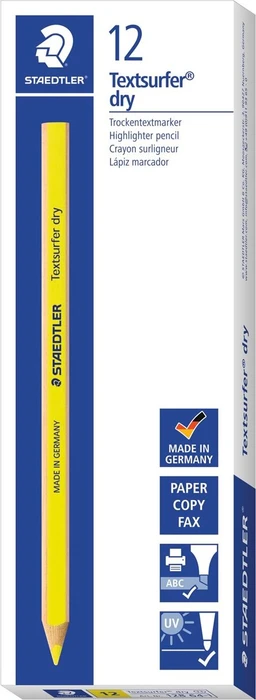 Staedtler Textsurfer dry 128 64 Trockenmarker orange, 12er-Pack