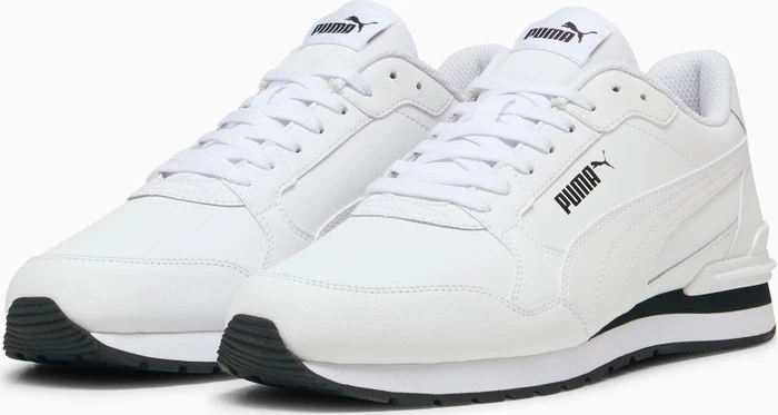 Puma ST Runner v4 Leather puma white/puma black
