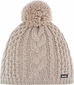 Eisbär Afra Pompon Mütze silber (Damen)
