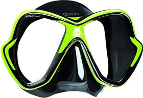Mares X-Vision Zweiglasmaske lime/black