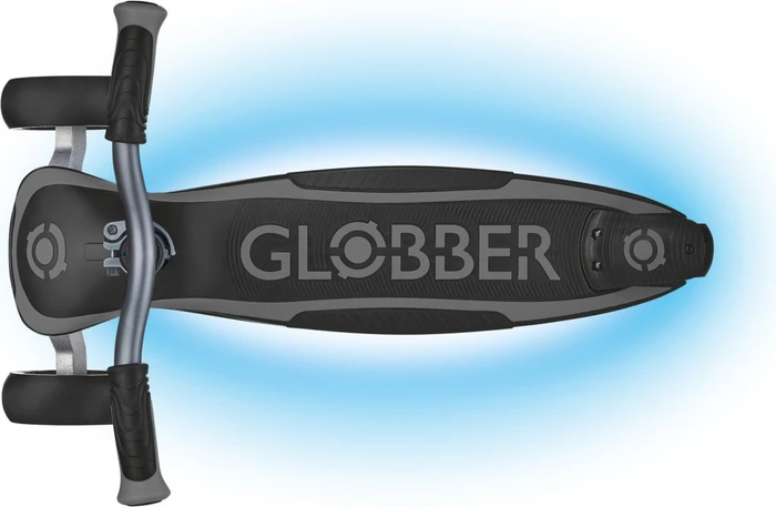 Globber Ultimum Lights Kickboard anthracite gray