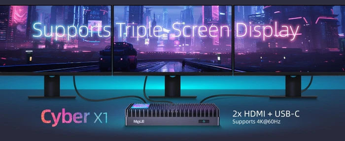 MeLE Cyber X1, N150, 16GB RAM, 512GB SSD