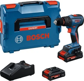 Bosch Professional Expert EXSB18V-90 Akku-Schlagbohrschrauber inkl. L-Boxx + 2 Akkus 4.0Ah