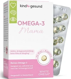 White Omega Pearlz Mama Omega-3 Kapseln, 90 Stück
