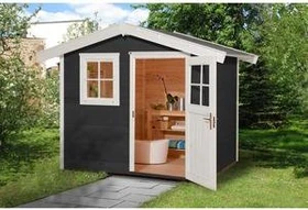 Weka 123 301x235cm Gerätehaus anthrazit