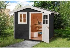 Weka 123 301x235cm Gerätehaus anthrazit