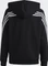 adidas Future Icons 3-Streifen Hoodie schwarz/weiß (Junior) Vorschaubild