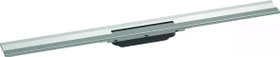 Hansgrohe RainDrain Flex Fertigset Duschrinne 900 kürzbar zur Wandmontage edelstahl gebürstet
