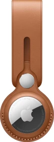 Apple AirTag Anhänger aus Leder sattelbraun
