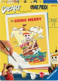 Ravensburger Malen nach Zahlen CreArt One Piece - Das Piratenschiff Flying Lamb (Going Merry)