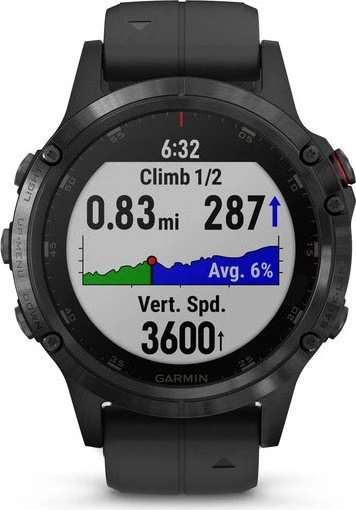 Garmin Fenix 5 Plus Sapphire schwarz