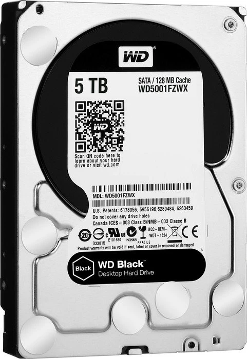 Western Digital WD_BLACK 5TB, 512e / 3.5" / SATA 6Gb/s