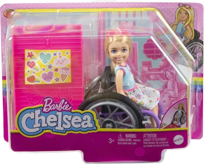 Mattel Barbie - Chelsea im Rollstuhl blond