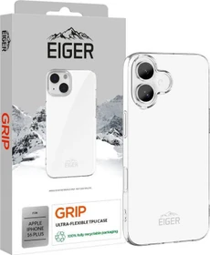Eiger Grip Case für Apple iPhone 16 Plus transparent