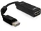 DeLOCK DisplayPort 1.1/HDMI Adapterkabel, 0.22m Vorschaubild