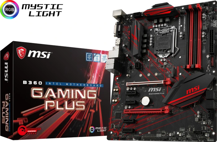 MSI B360 Gaming Plus (Intel 1151 v2)