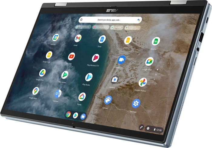 ASUS Chromebook Flip CX5 CX5400FMA-AI0077, AI Blue, Core i5-1130G7, 16GB RAM, 256GB SSD, DE